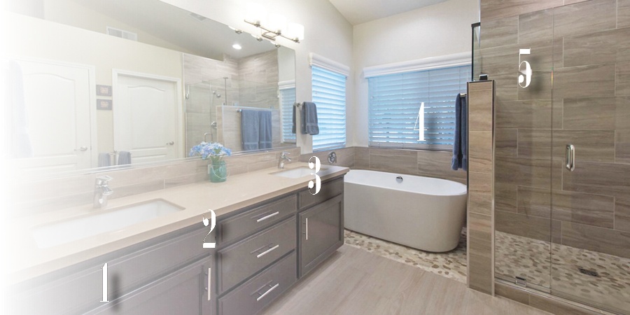 5 Steps to a Fantastic Fresno Bathroom Remodel