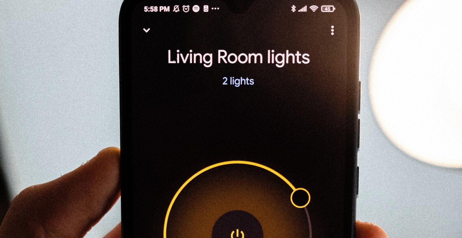 smart home living room lighting control from phone (1)