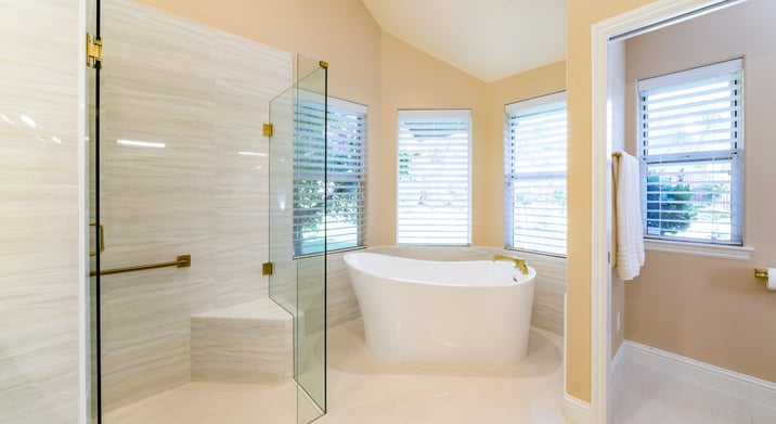 traditional bathroom remodel with soaker tub in fresno (1)